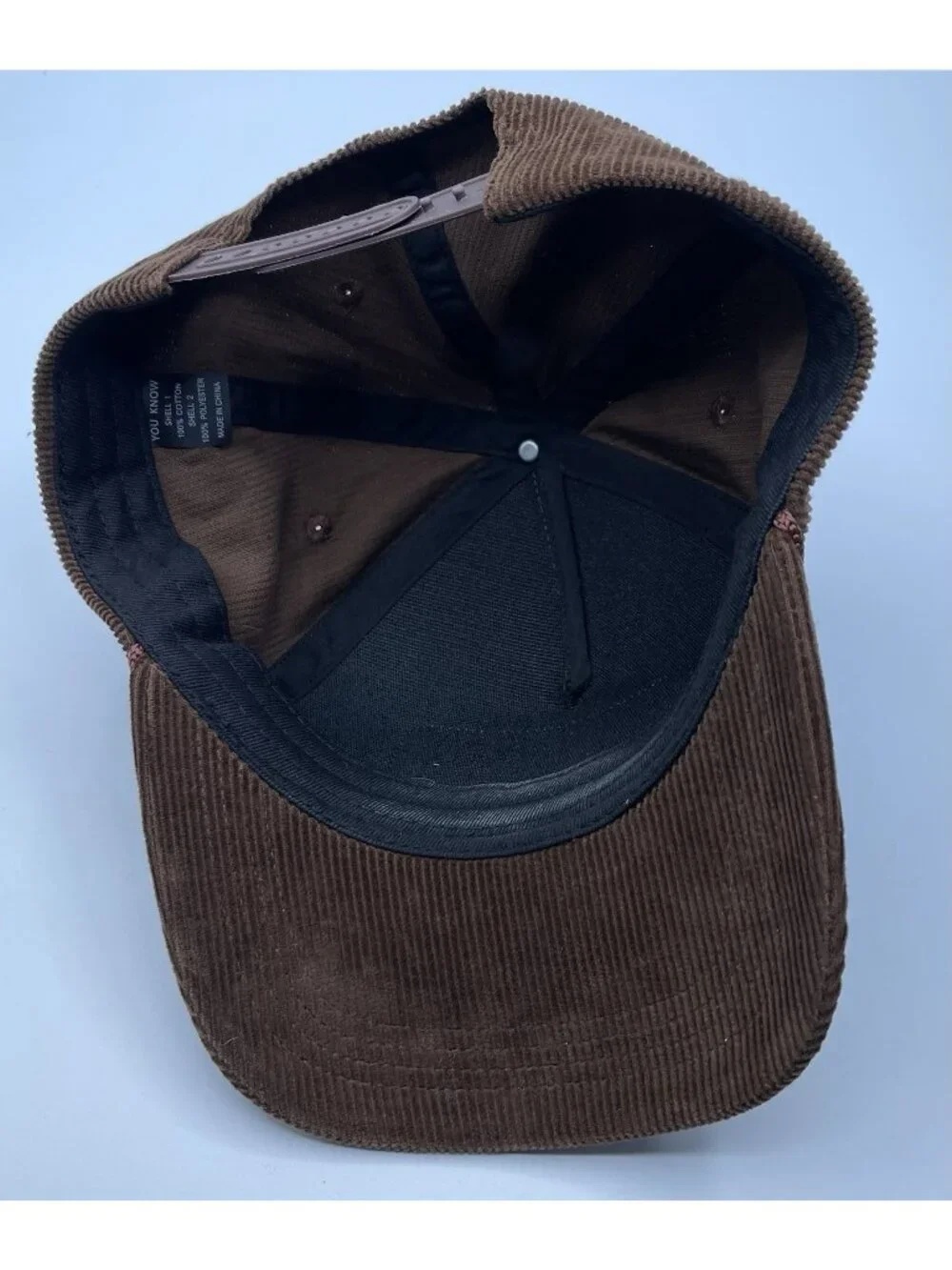 The Berry Farm Trucker Hat Corduroy Brown Bentonville Arkansas Vintage